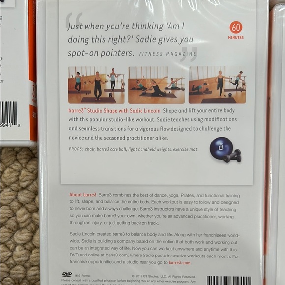 Barre3 Fitness DVD Set - Picture 7 of 7